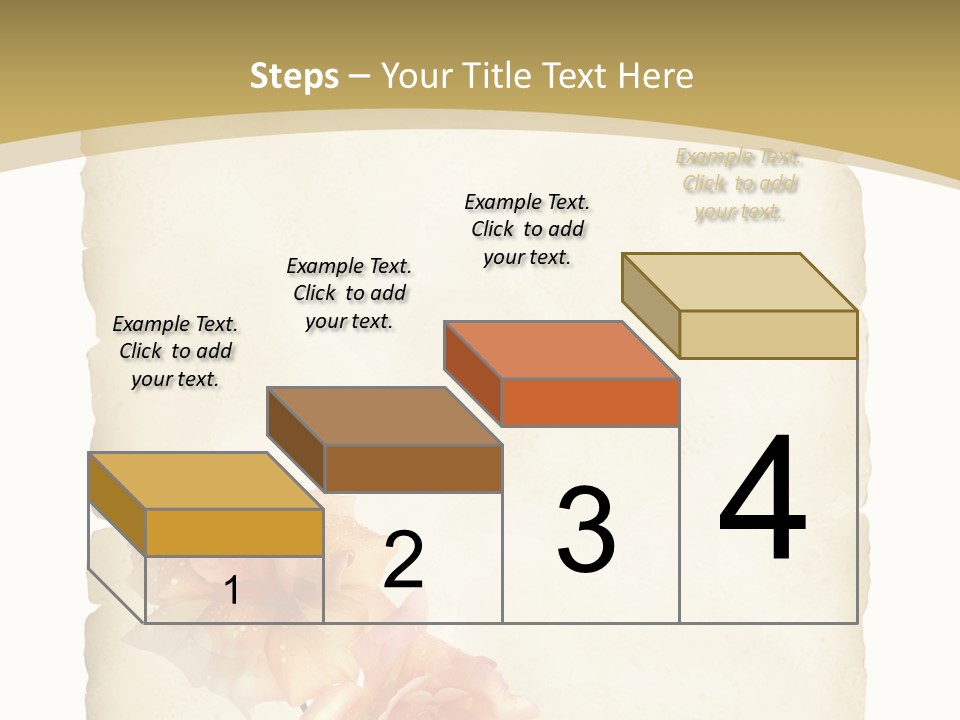Werbung Brief Zertifikat PowerPoint Template