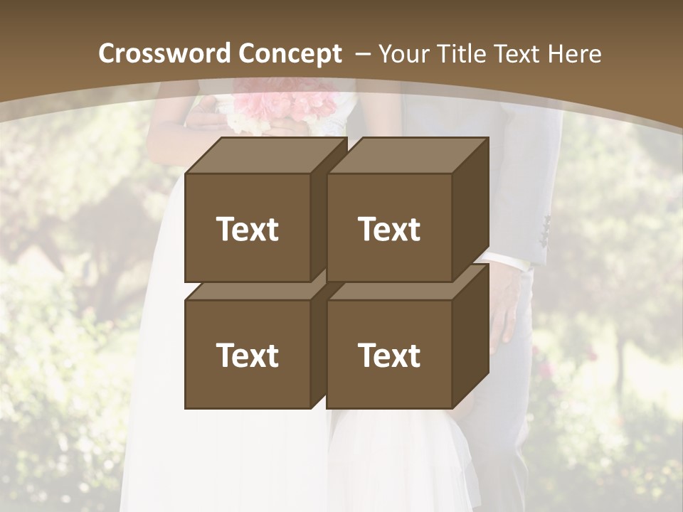 Man Four Year Old Romantic PowerPoint Template