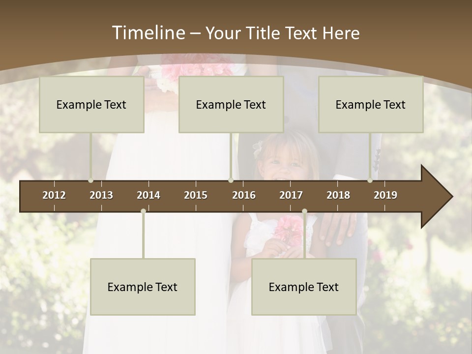 Man Four Year Old Romantic PowerPoint Template