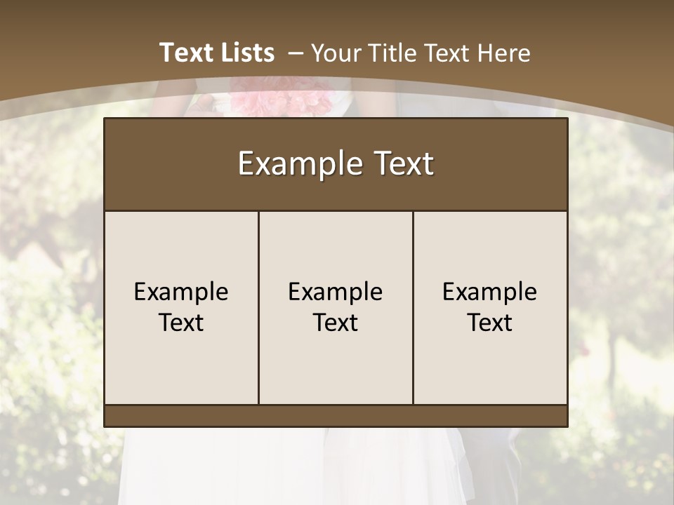 Man Four Year Old Romantic PowerPoint Template