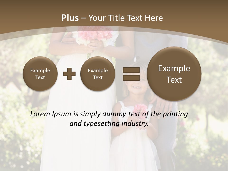 Man Four Year Old Romantic PowerPoint Template