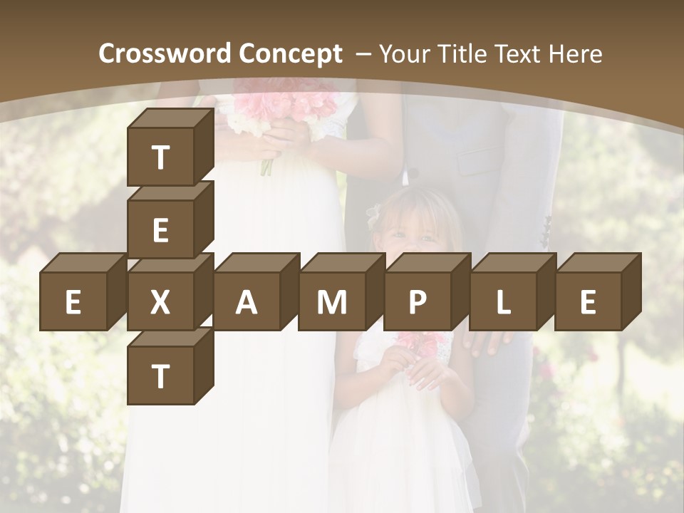 Man Four Year Old Romantic PowerPoint Template