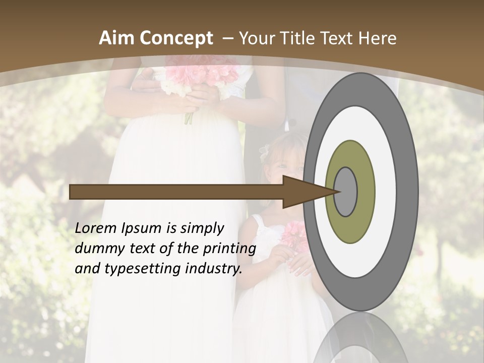 Man Four Year Old Romantic PowerPoint Template