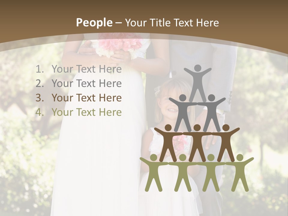 Man Four Year Old Romantic PowerPoint Template