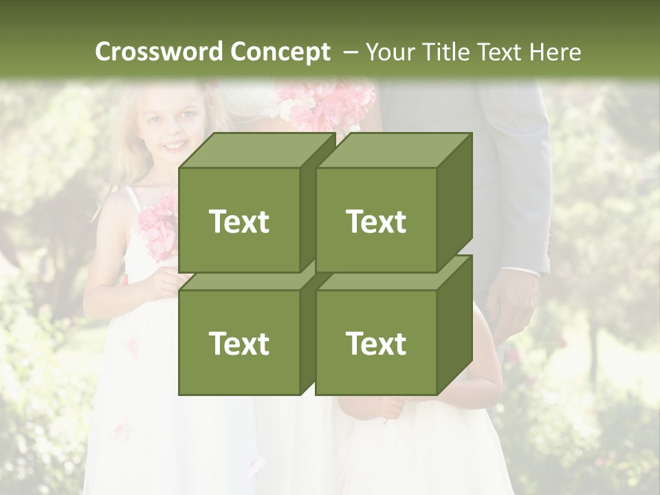 Woman Ceremony Children PowerPoint Template