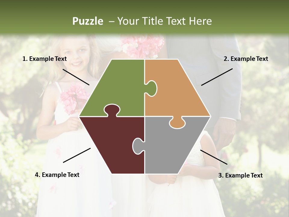 Woman Ceremony Children PowerPoint Template