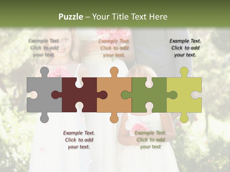 Woman Ceremony Children PowerPoint Template