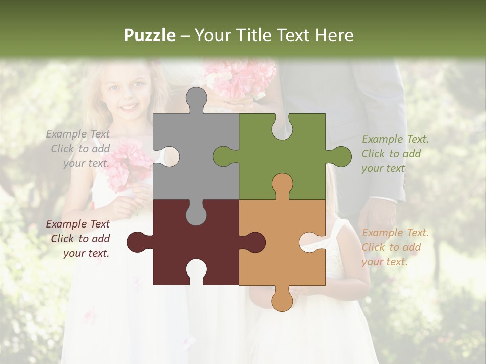 Woman Ceremony Children PowerPoint Template