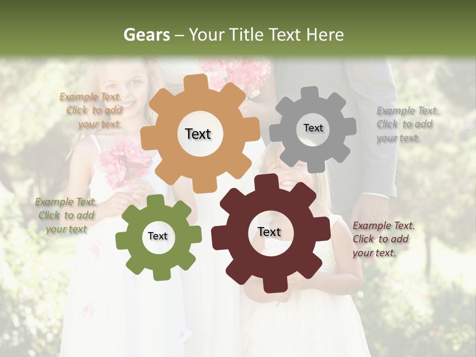 Woman Ceremony Children PowerPoint Template