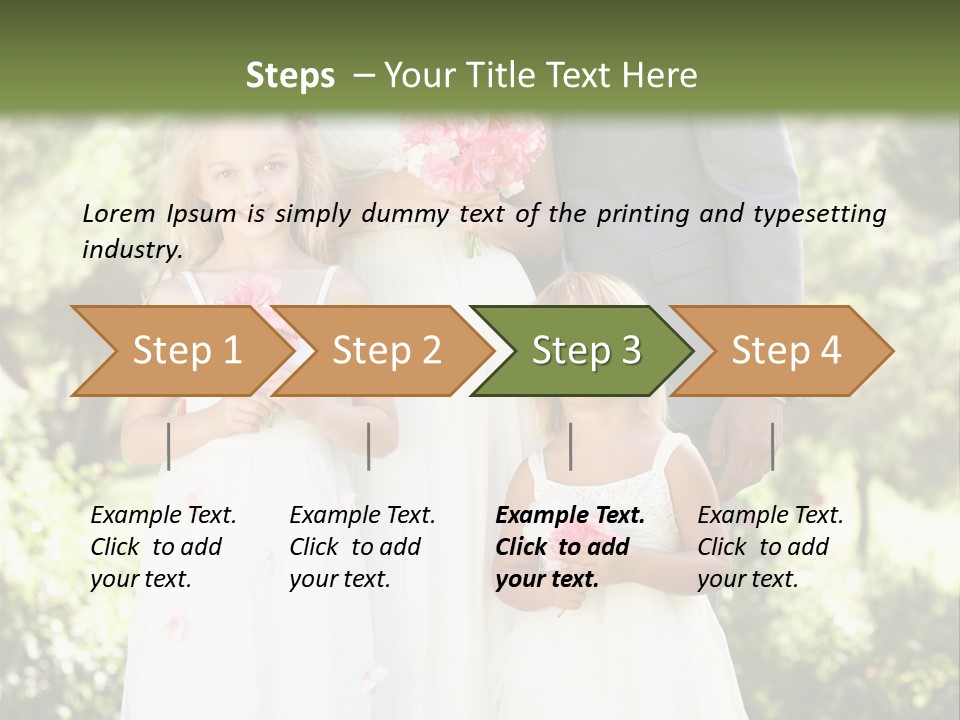 Woman Ceremony Children PowerPoint Template
