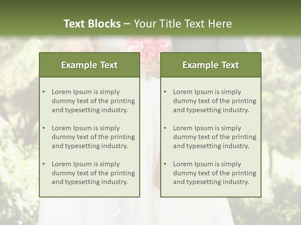 Woman Ceremony Children PowerPoint Template