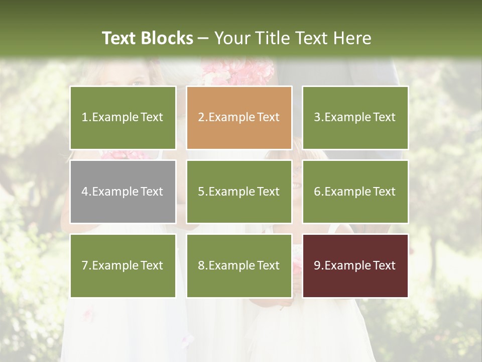 Woman Ceremony Children PowerPoint Template