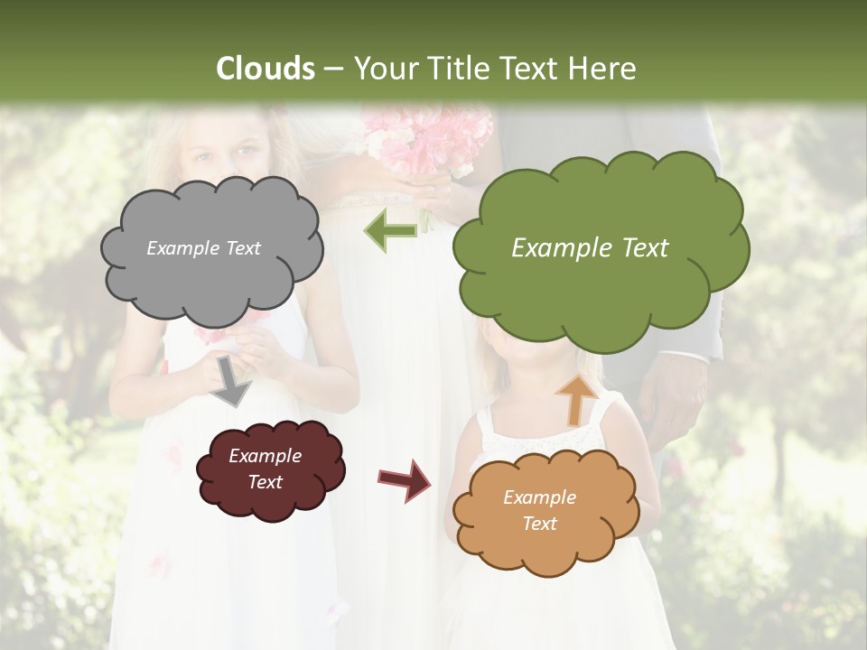 Woman Ceremony Children PowerPoint Template