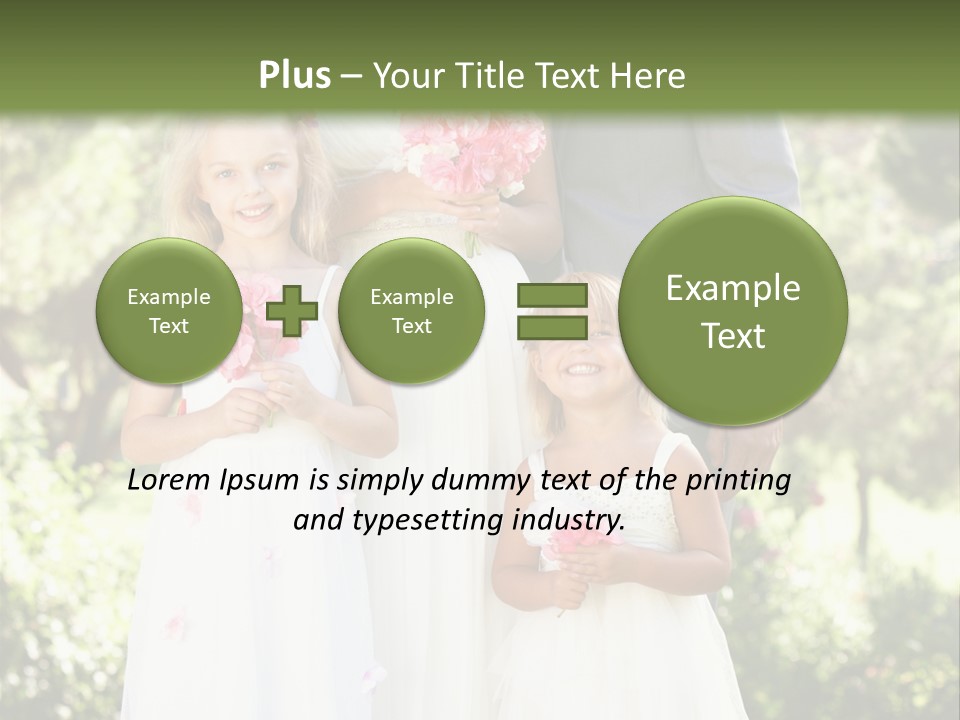 Woman Ceremony Children PowerPoint Template