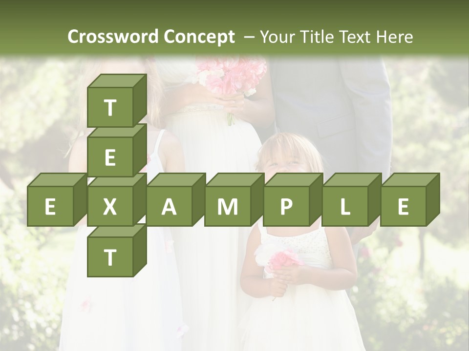 Woman Ceremony Children PowerPoint Template