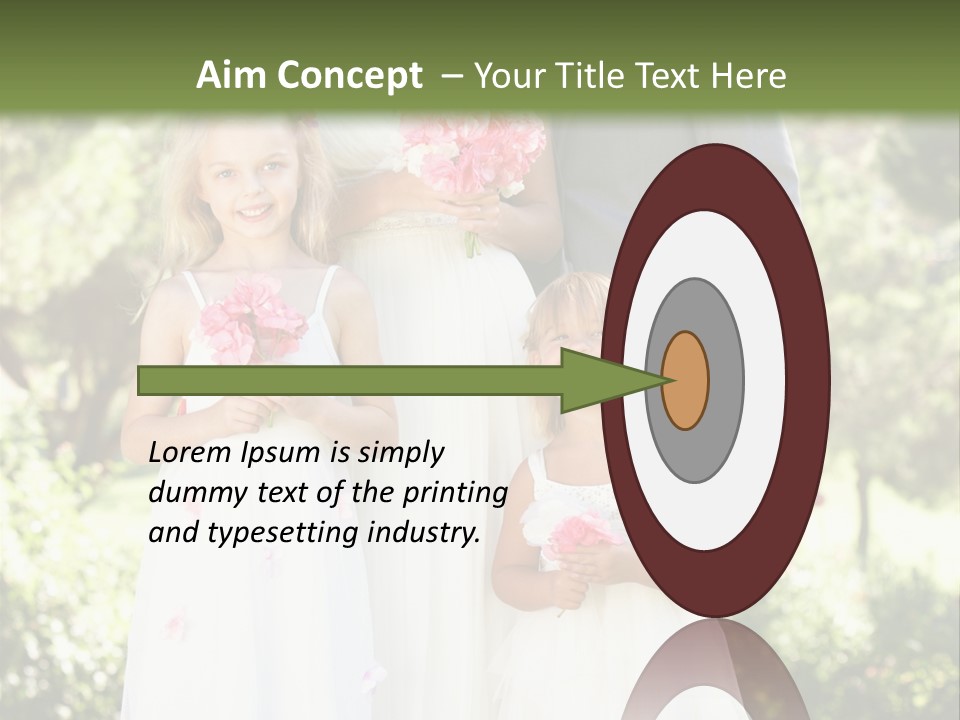 Woman Ceremony Children PowerPoint Template