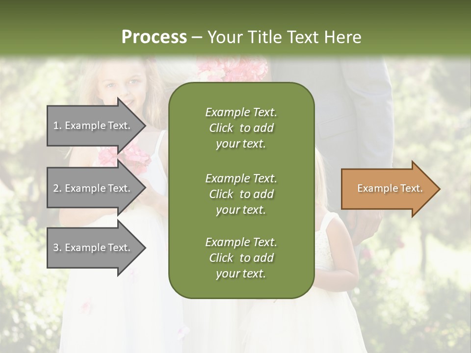 Woman Ceremony Children PowerPoint Template