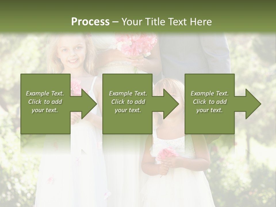 Woman Ceremony Children PowerPoint Template