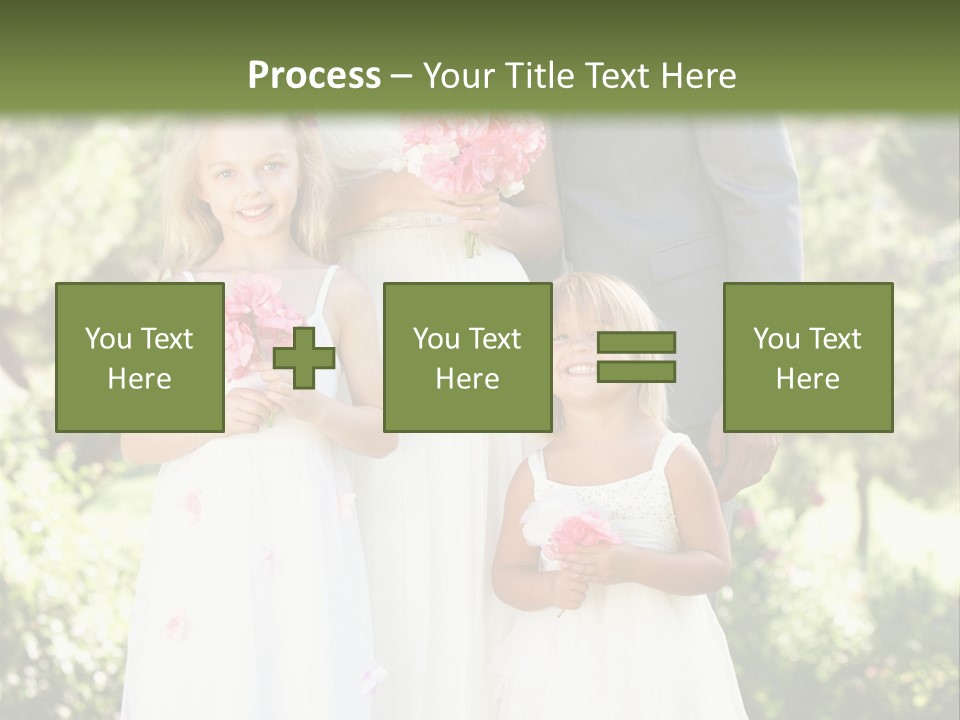Woman Ceremony Children PowerPoint Template