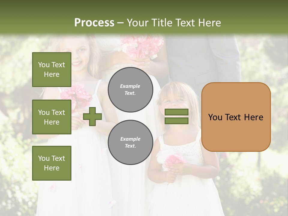 Woman Ceremony Children PowerPoint Template