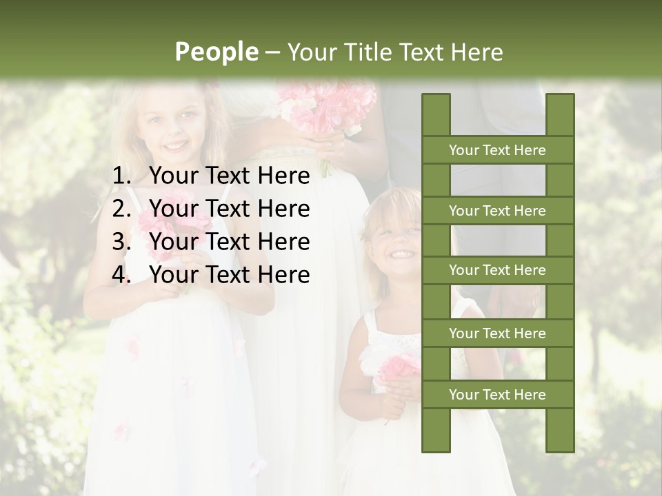 Woman Ceremony Children PowerPoint Template