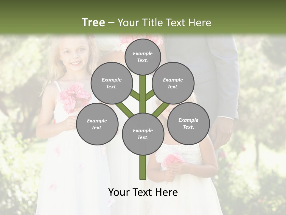 Woman Ceremony Children PowerPoint Template