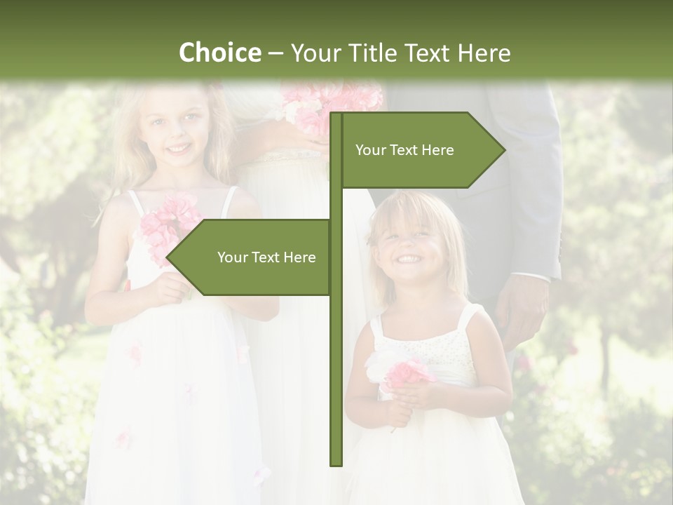 Woman Ceremony Children PowerPoint Template