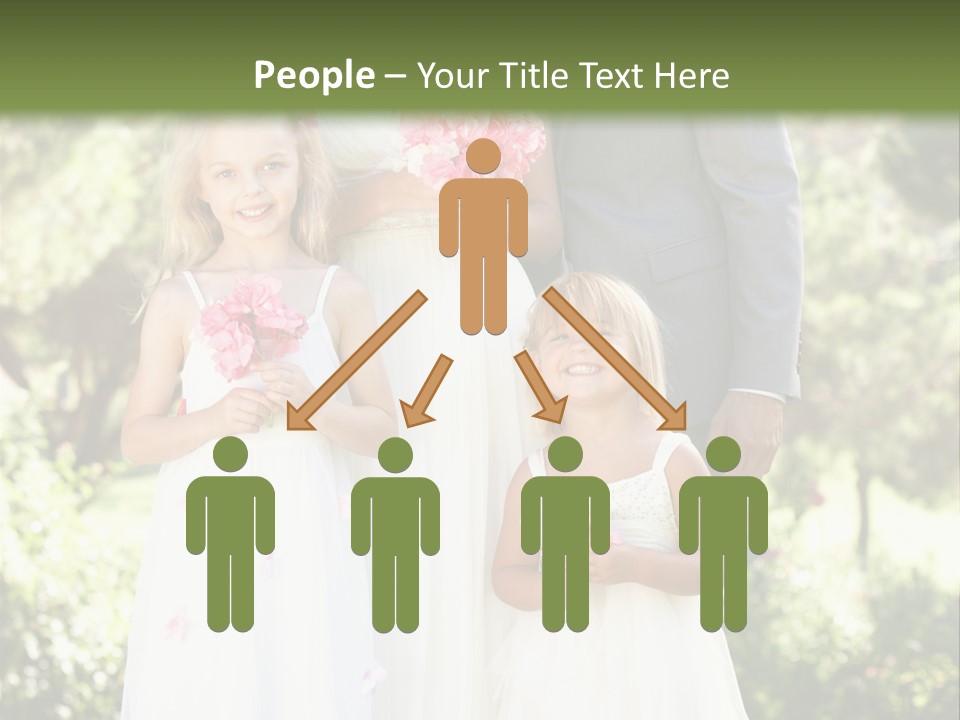 Woman Ceremony Children PowerPoint Template