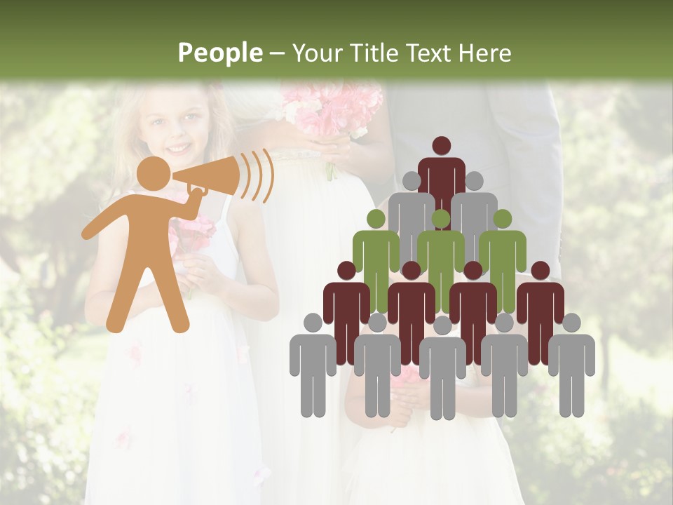 Woman Ceremony Children PowerPoint Template