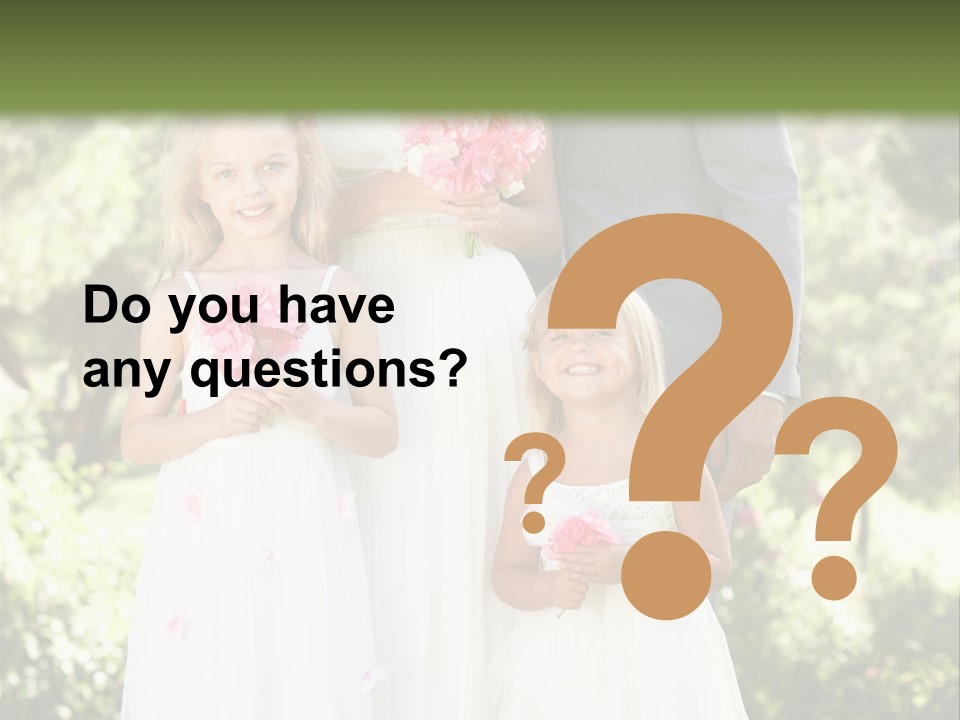 Woman Ceremony Children PowerPoint Template