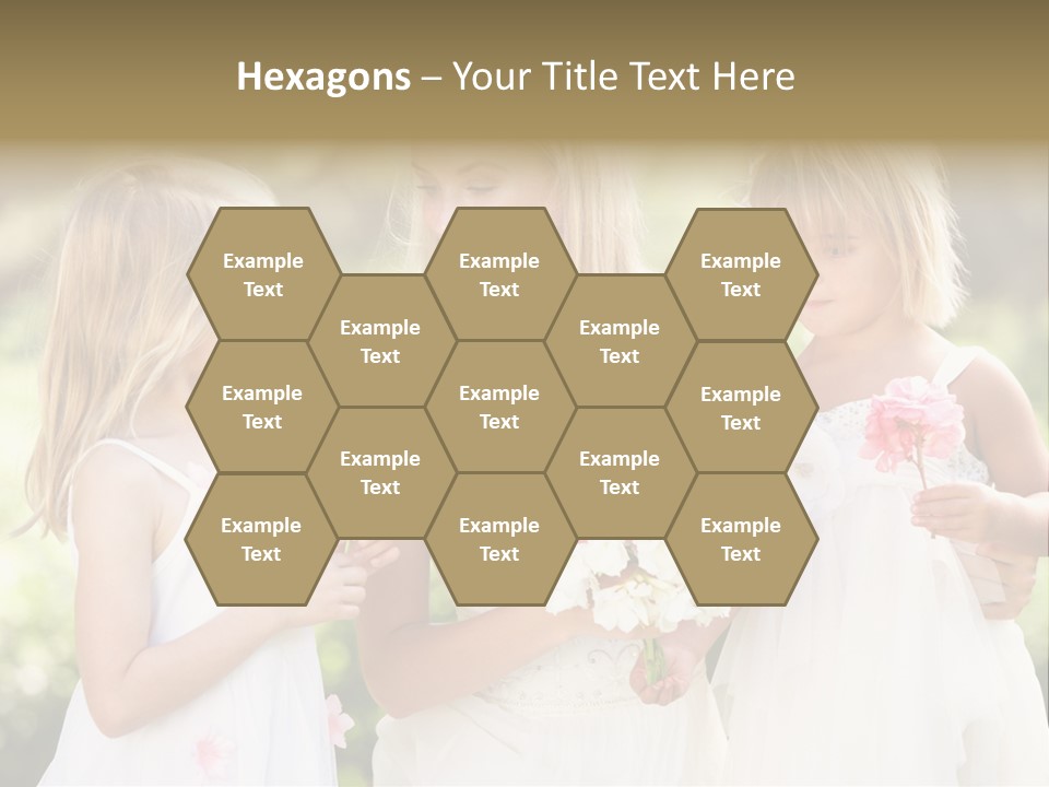 Girls Children Woman PowerPoint Template