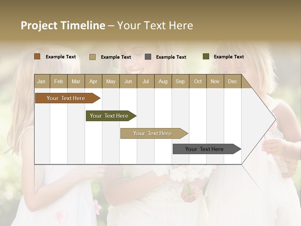 Girls Children Woman PowerPoint Template