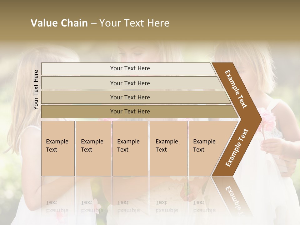 Girls Children Woman PowerPoint Template