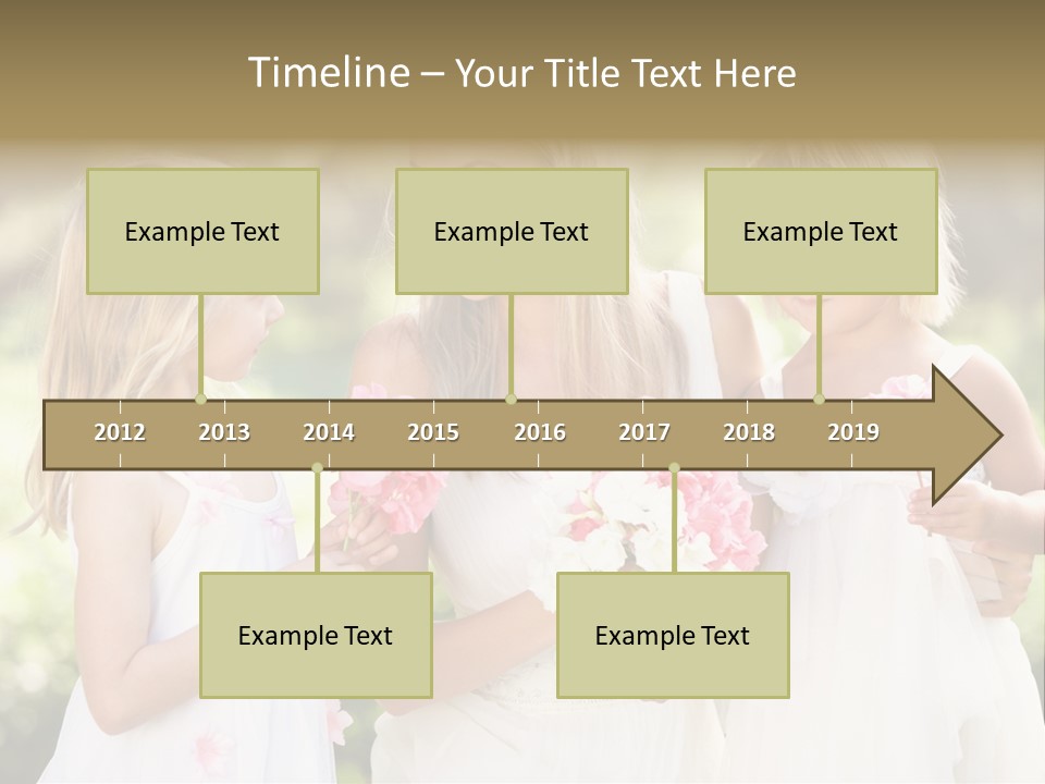 Girls Children Woman PowerPoint Template