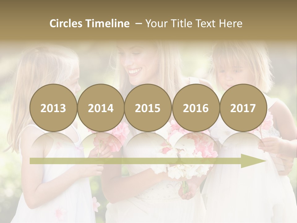 Girls Children Woman PowerPoint Template