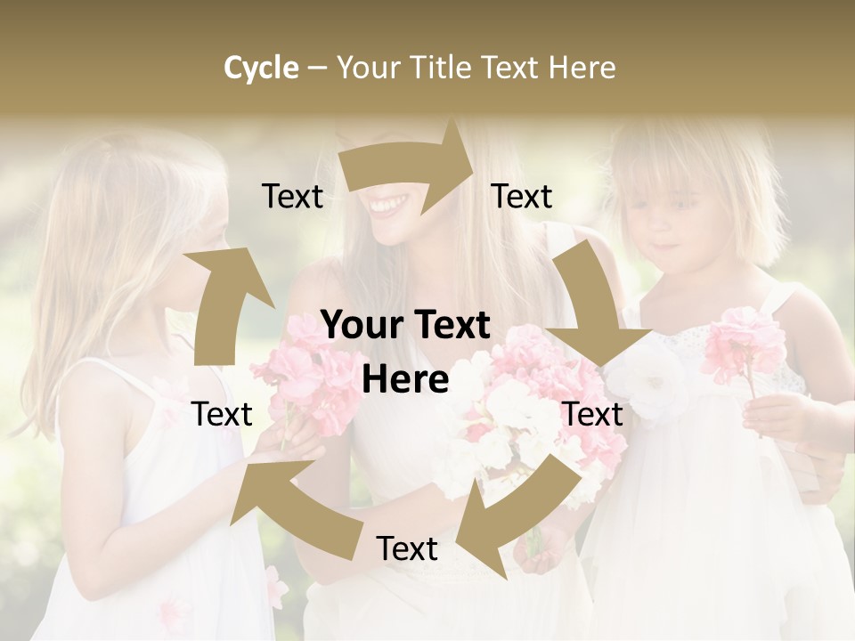 Girls Children Woman PowerPoint Template