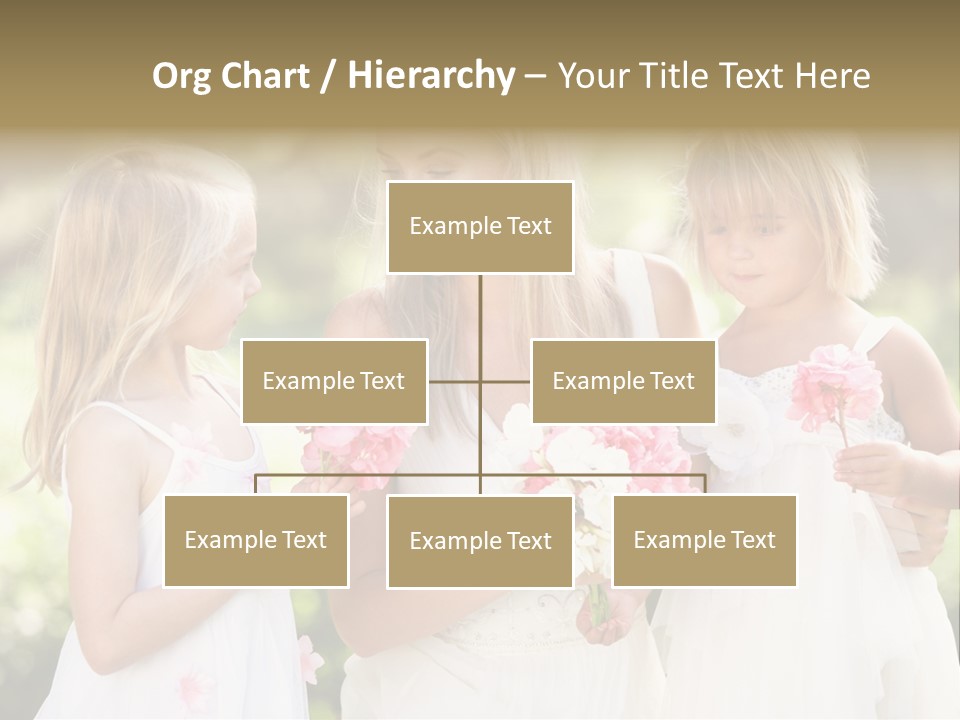 Girls Children Woman PowerPoint Template