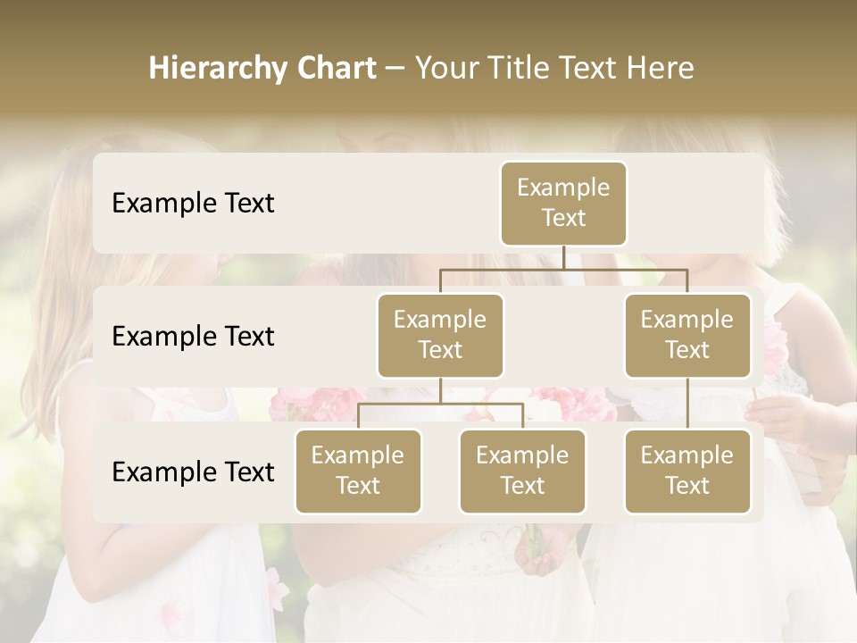 Girls Children Woman PowerPoint Template
