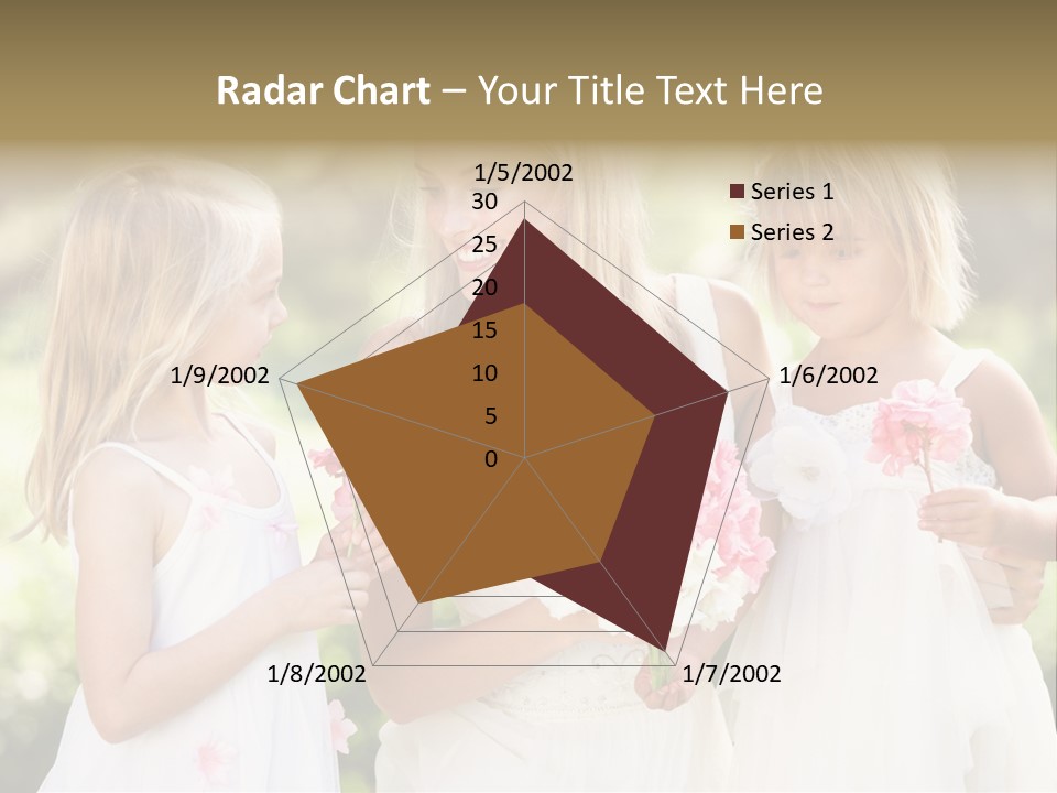 Girls Children Woman PowerPoint Template