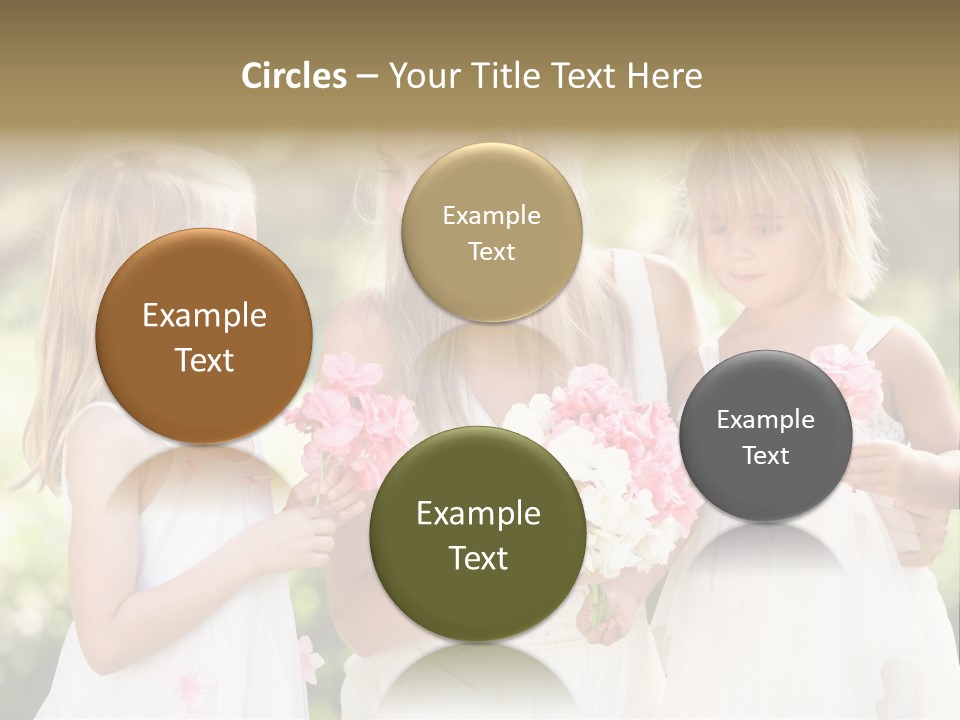 Girls Children Woman PowerPoint Template