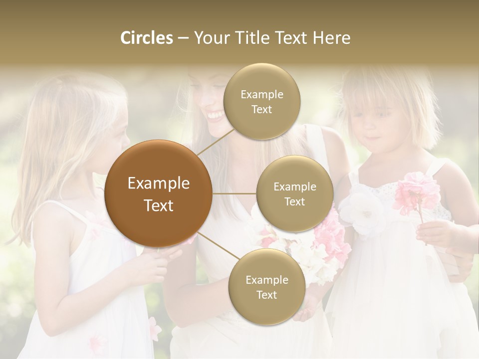 Girls Children Woman PowerPoint Template