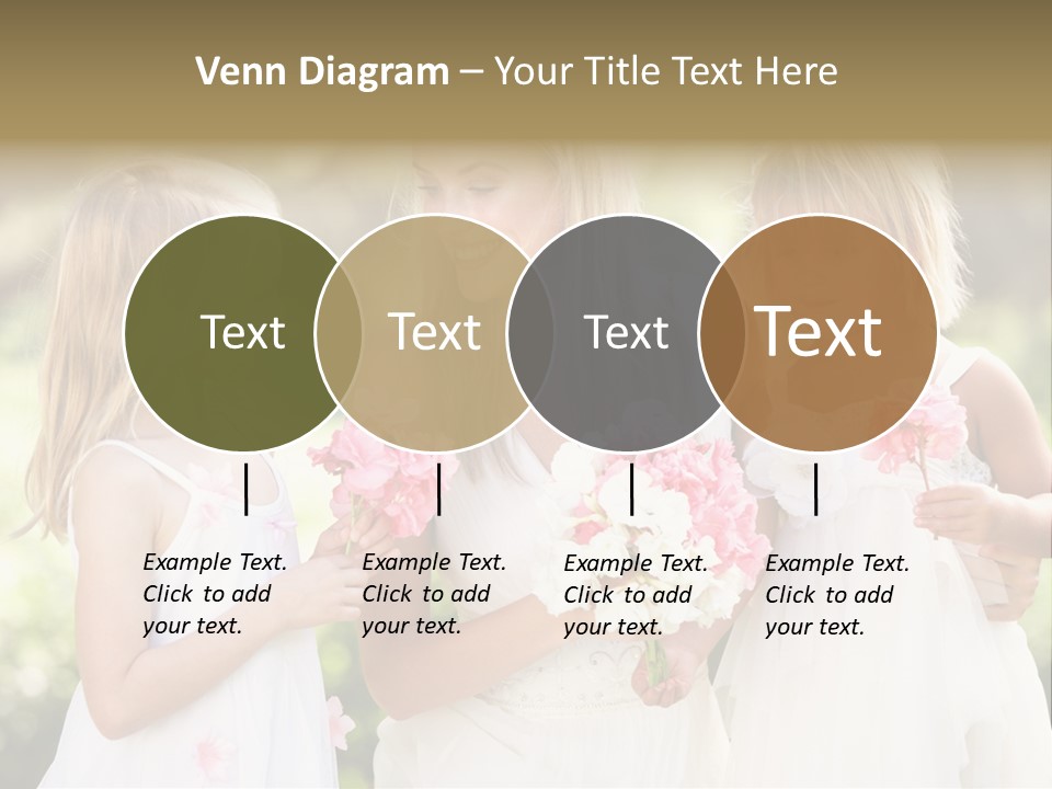 Girls Children Woman PowerPoint Template