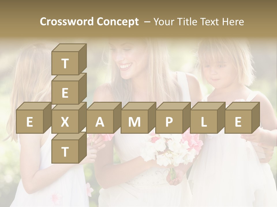 Girls Children Woman PowerPoint Template