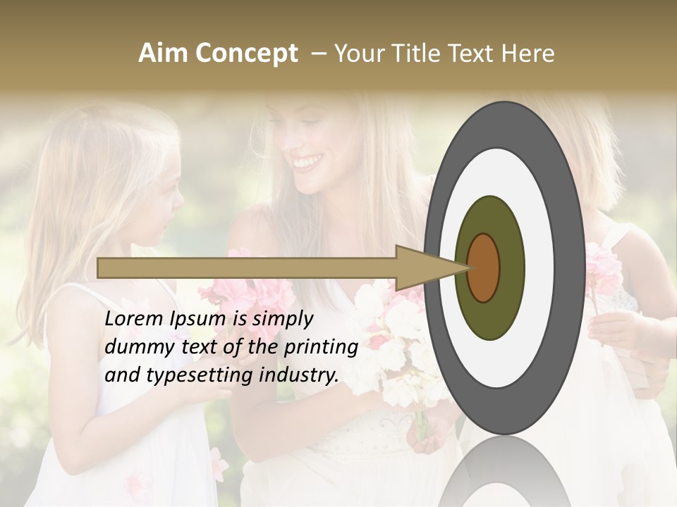 Girls Children Woman PowerPoint Template