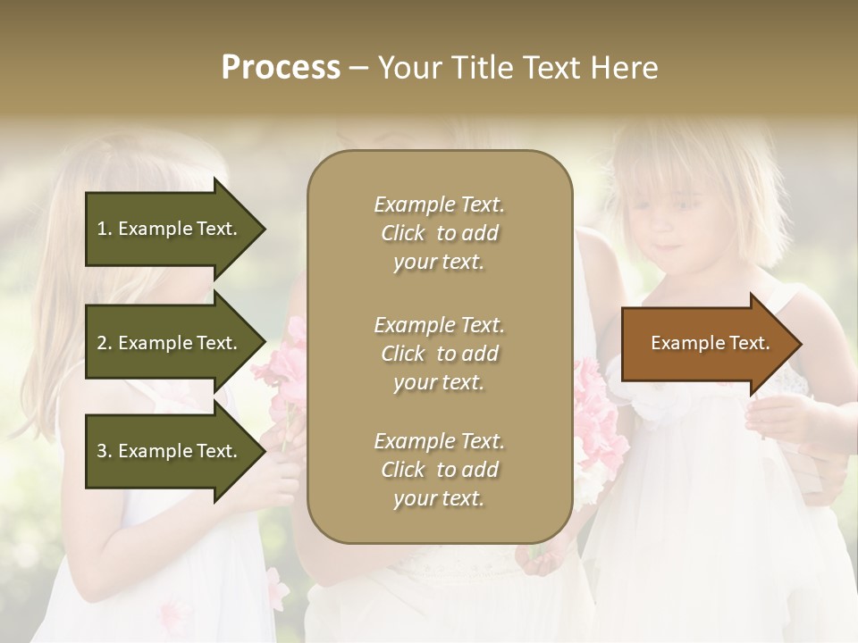Girls Children Woman PowerPoint Template