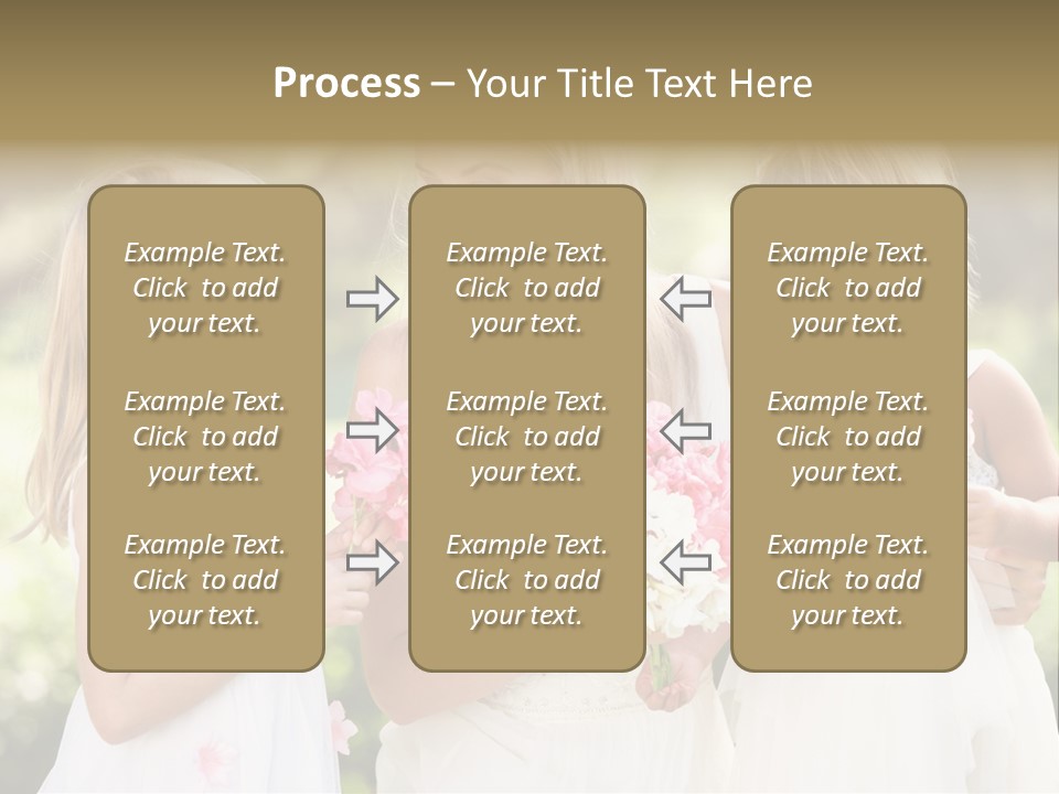 Girls Children Woman PowerPoint Template