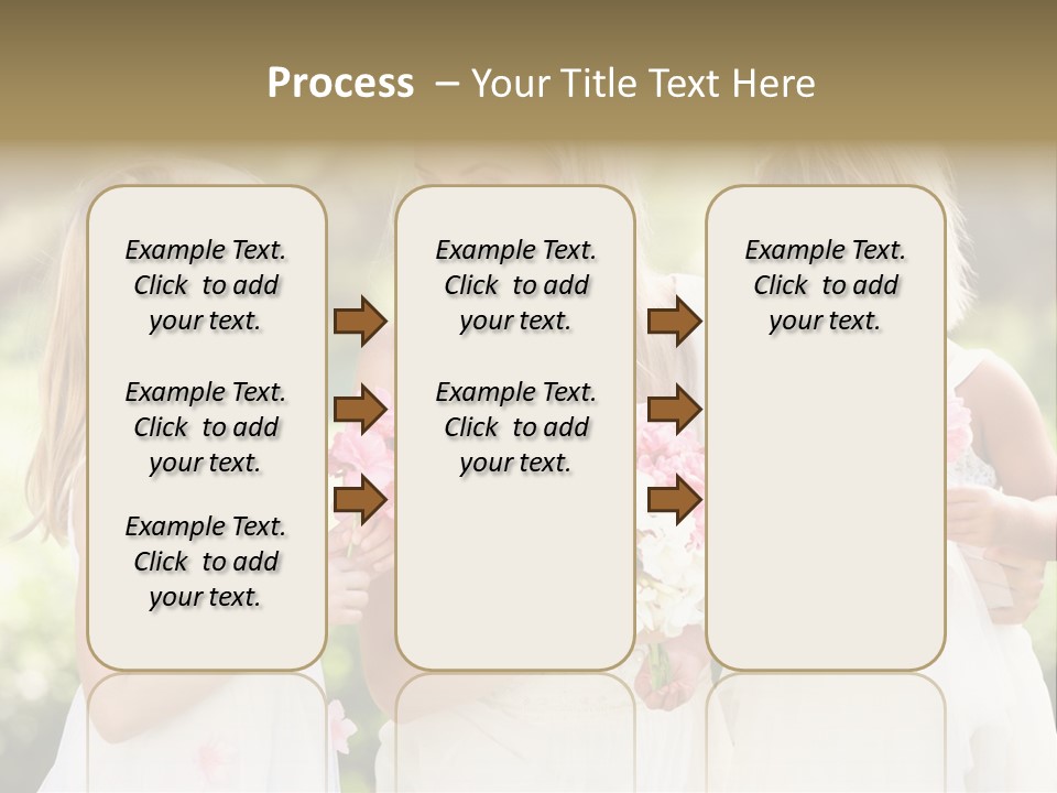 Girls Children Woman PowerPoint Template
