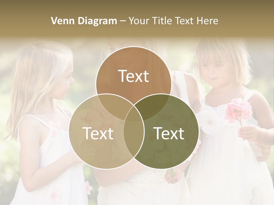 Girls Children Woman PowerPoint Template