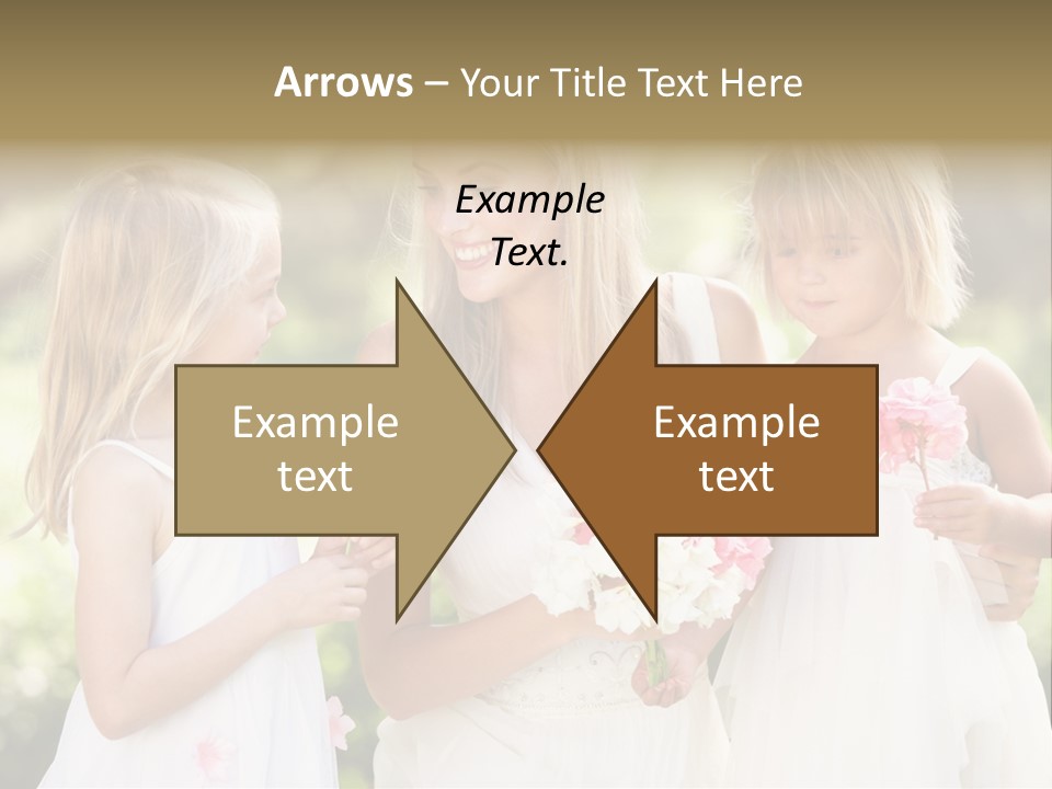 Girls Children Woman PowerPoint Template