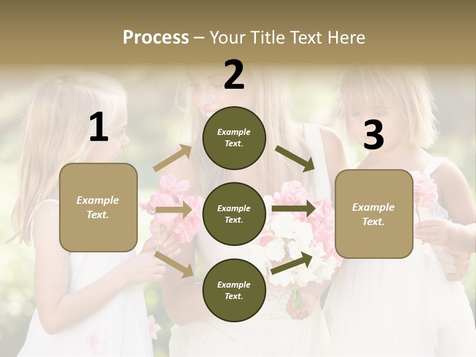 Girls Children Woman PowerPoint Template
